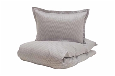 Sort sengetøj 140x220 cm - Sengelinned i 100% bomuldssatin - Forma black - Turiform sengetøj